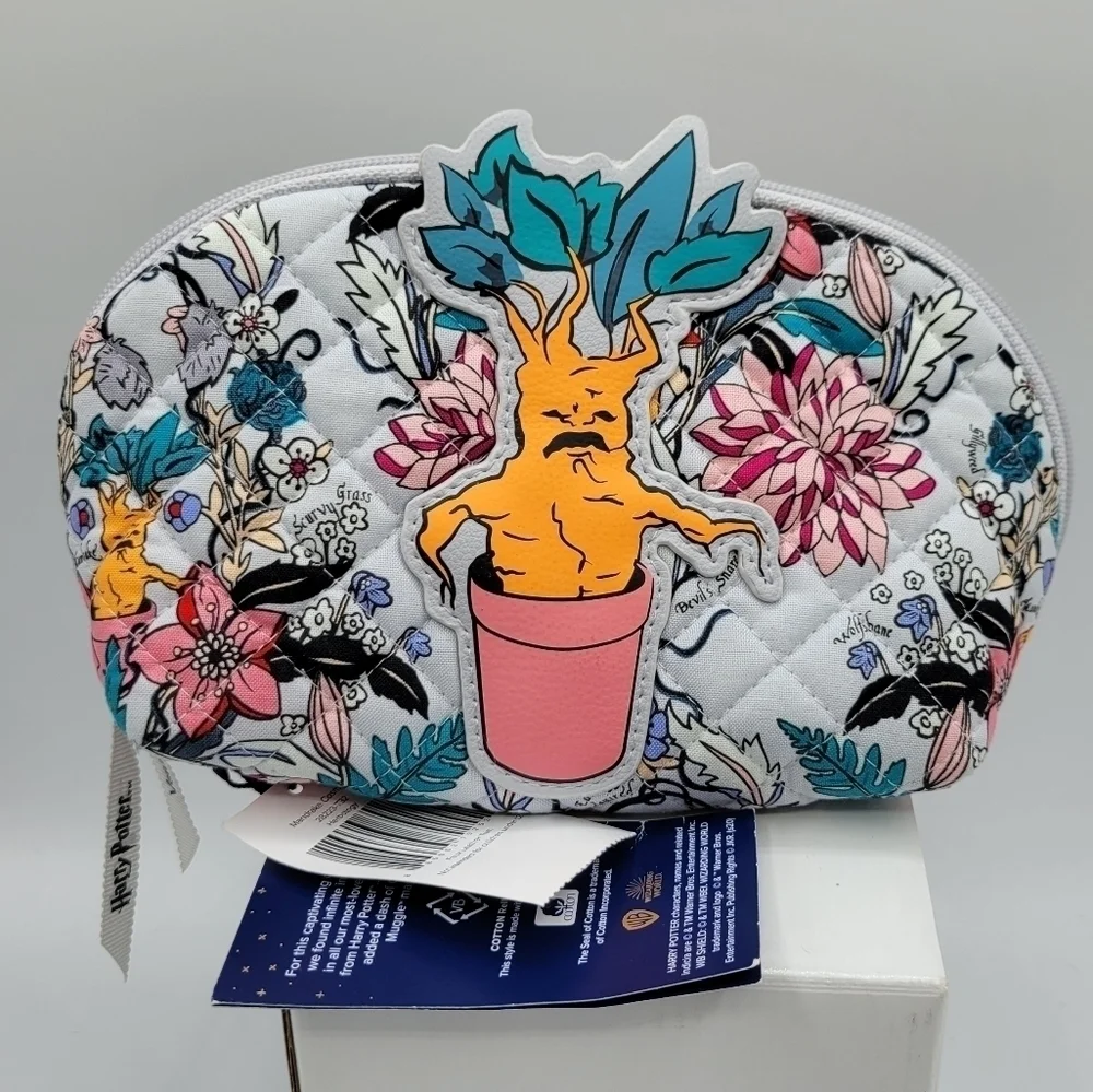 Vera Bradley Harry Potter Herbology Mandrake Cosmetic Bag - Picture 7 of 7